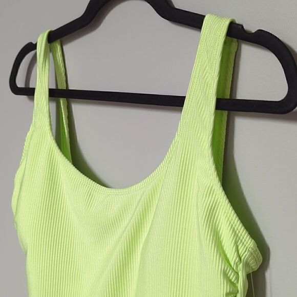 NWT Ninety Nine Degrees Green One Piece Swimsuit - Picture 2 of 5